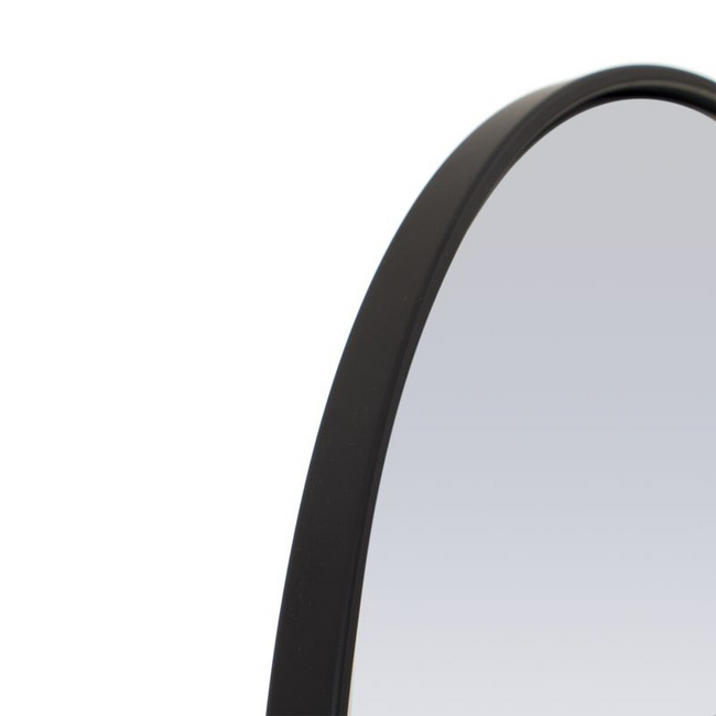 Espejo  REDONDO NEGRO 60cm