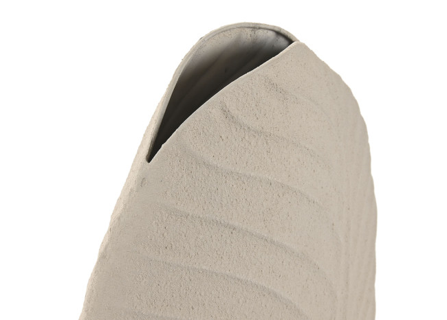 Jarrón HOJA BLANCO pequeño