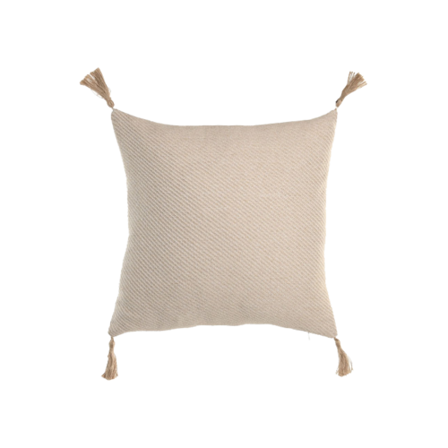 Cojín BORLAS YUTE cuadrado