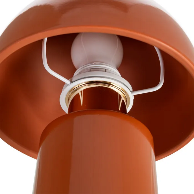 Lámpara SETA terracota