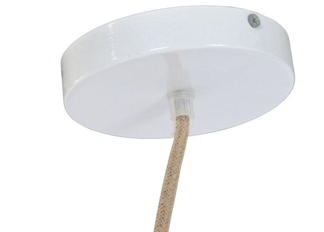 Lámpara fibra TRENZADA II