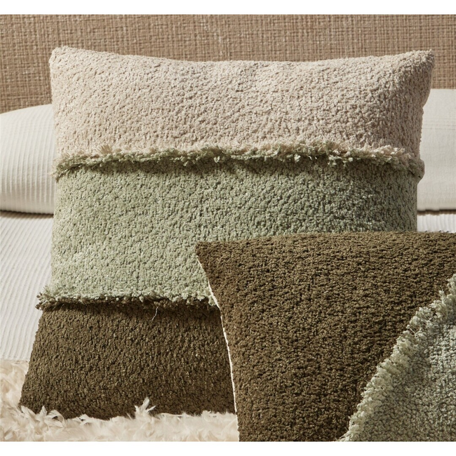  Cojín TRICOLOR cuadrado