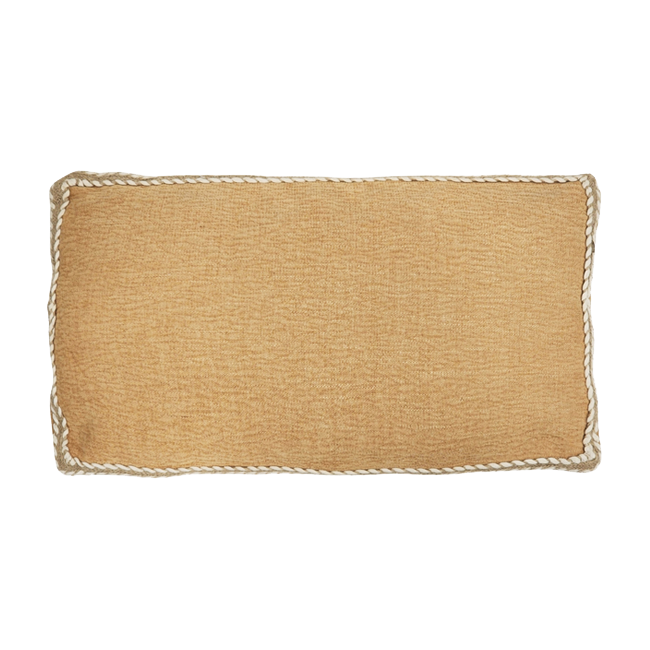 Cojín BORDON mostaza 30