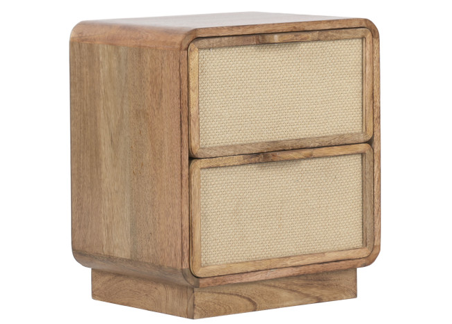 Mesita 2 cajones YUTE