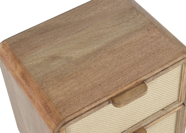 Mesita 2 cajones YUTE