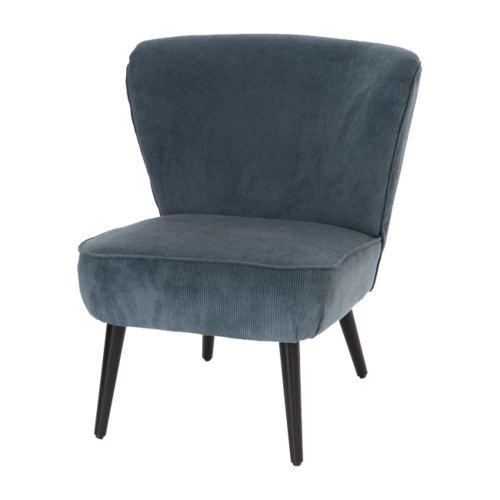 Sillón COQUILLE azul