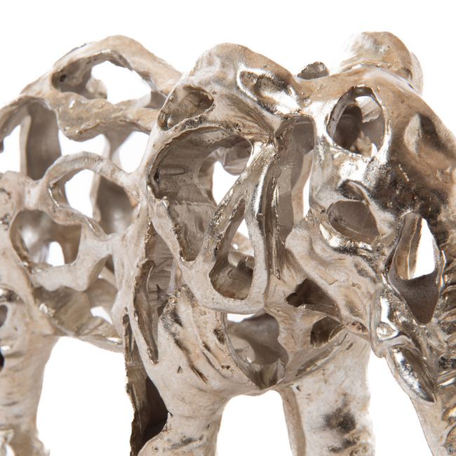 Elefante SAVANE plateado