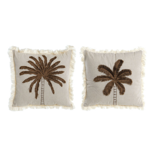Cojín PALMERA BORDADO