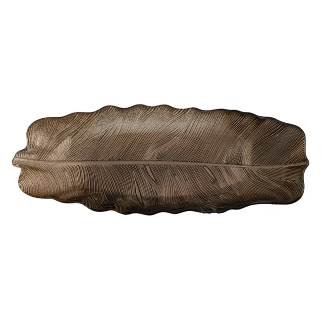 Bandeja HOJA MARRÓN grande