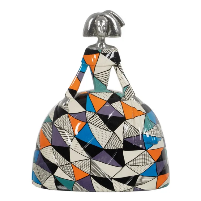 Figura MENINA multicolor