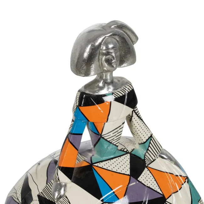 Figura MENINA multicolor