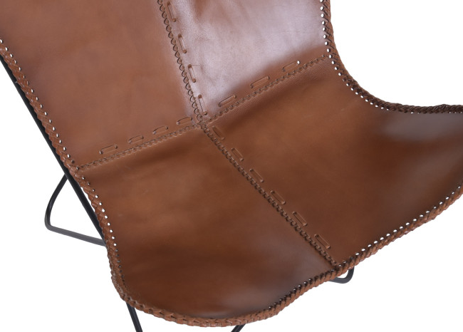 Silla tipo BUTTERFLY piel