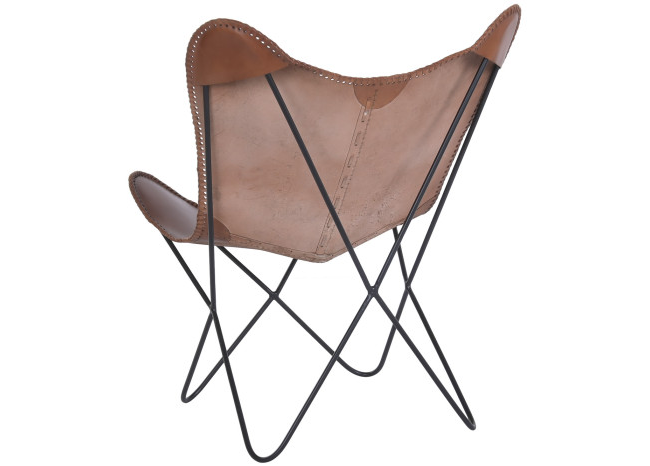 Silla tipo BUTTERFLY piel