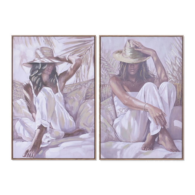 Cuadro CHICA SOMBRERO