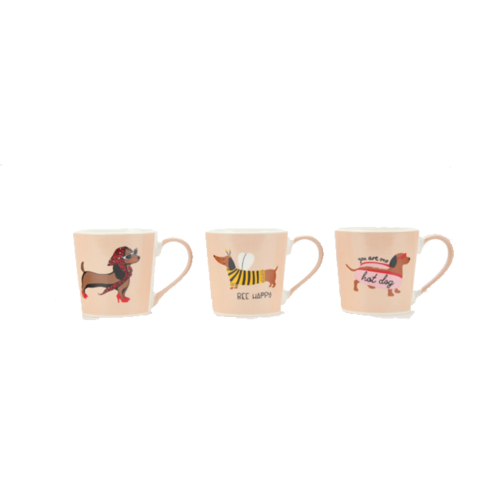 Mug porcelana PERROS 400ml
