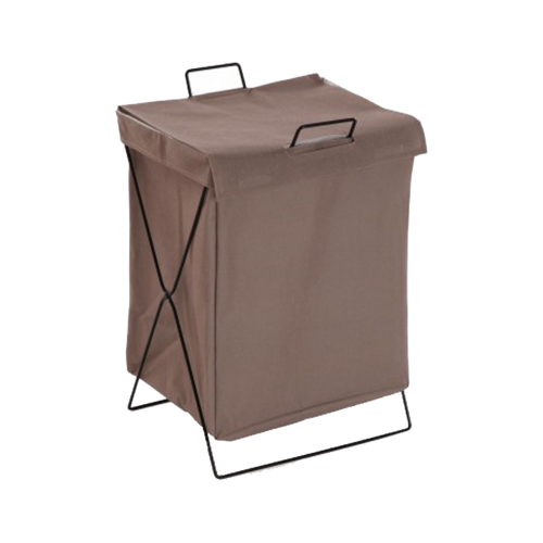 Cesto LAUNDRY plegable marrón