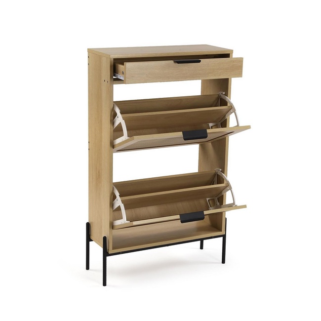 Zapatero 2 puertas 1 cajon MILU