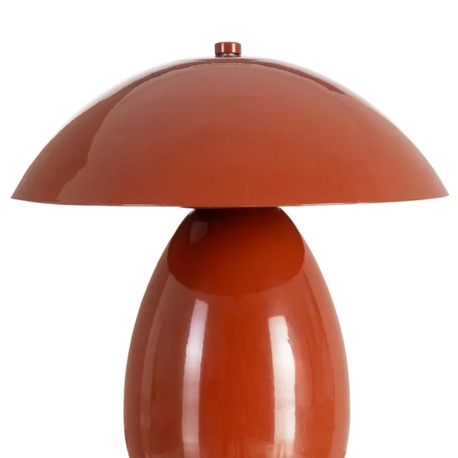 Lámpara SETA terracota