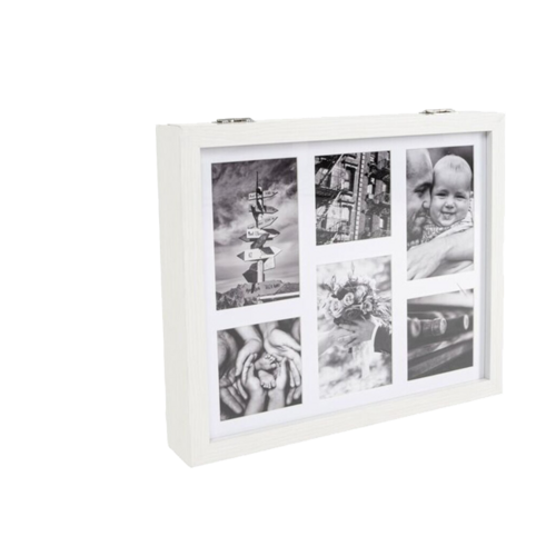 Tapa contador MULTIFOTO BLANCO 