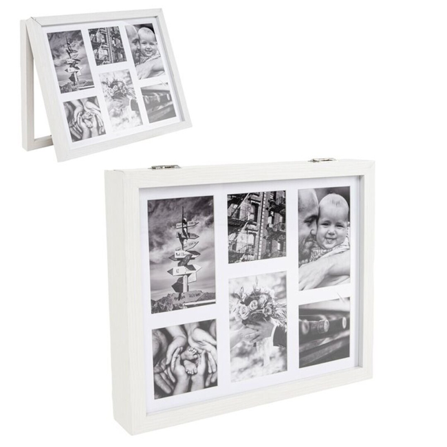 Tapa contador MULTIFOTO BLANCO 