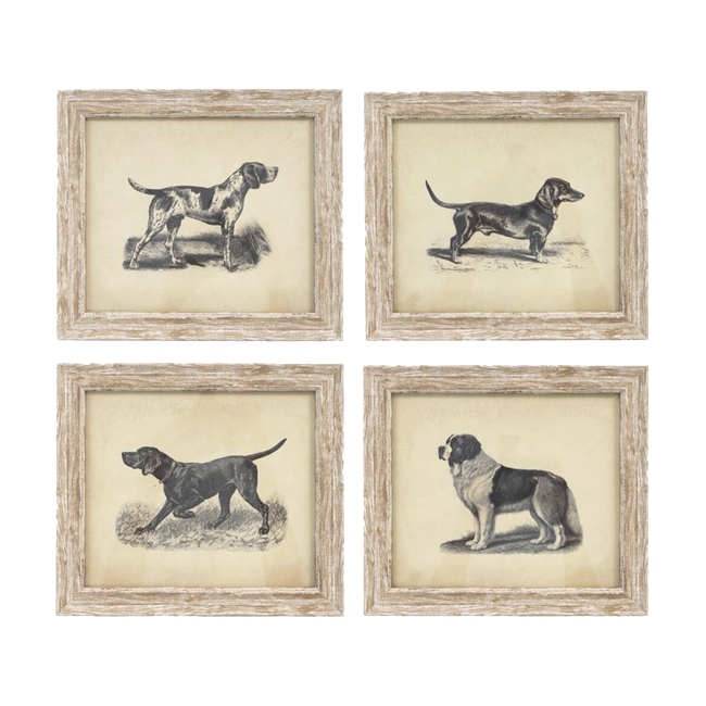 Cuadro PERROS RUSTIC 