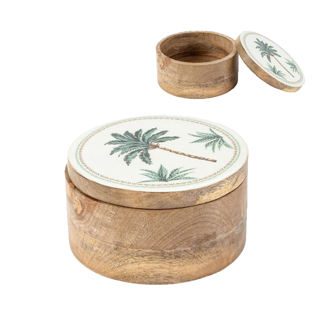Caja redonda ZAHARA 