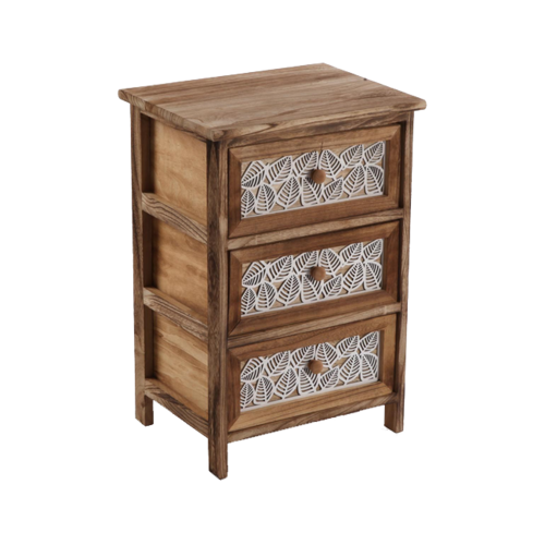 CAJONERA 3 CAJONES LEAF 40X29X58