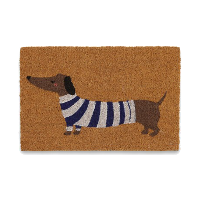 Felpudo PERRO JERSEY RAYAS