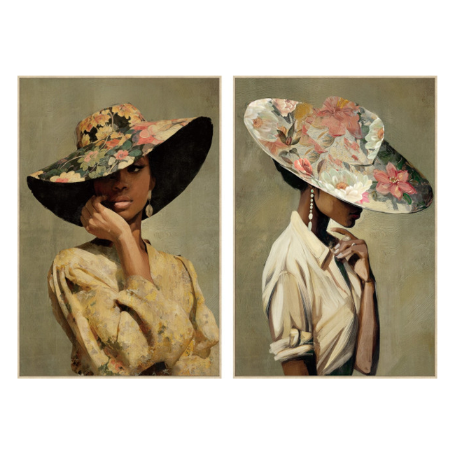 Cuadro CHIC SOMBRERO