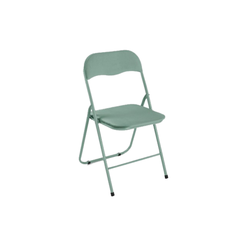 Silla plegable TORA aquamarina