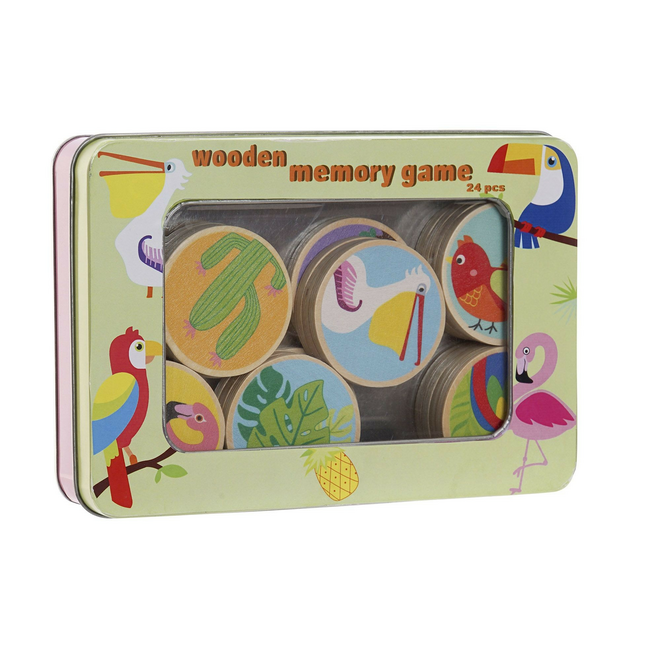 Juego madera memory