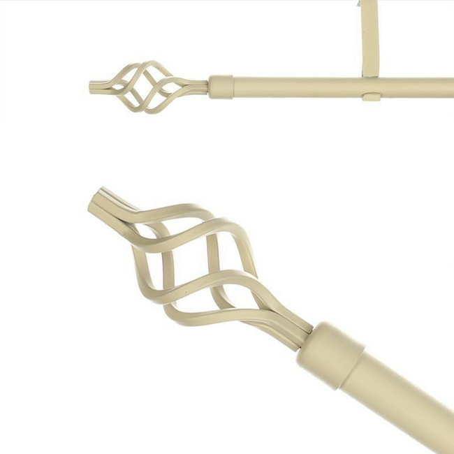 Barra cortina Flecha crema