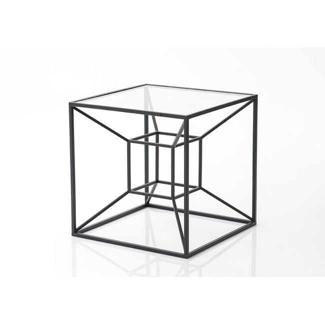 Mesa auxiliar Cubique Noir